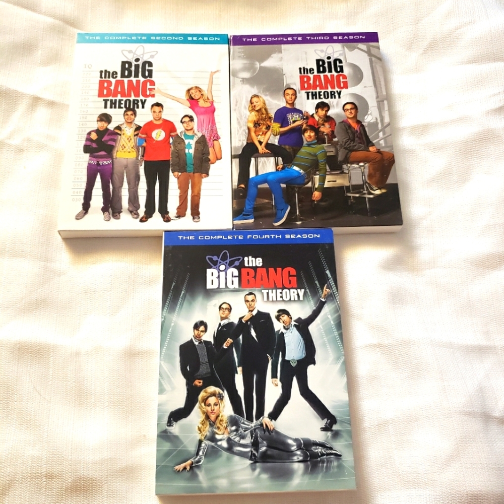 BIG BANG THEORY Season 2,3 and 4 Boxset